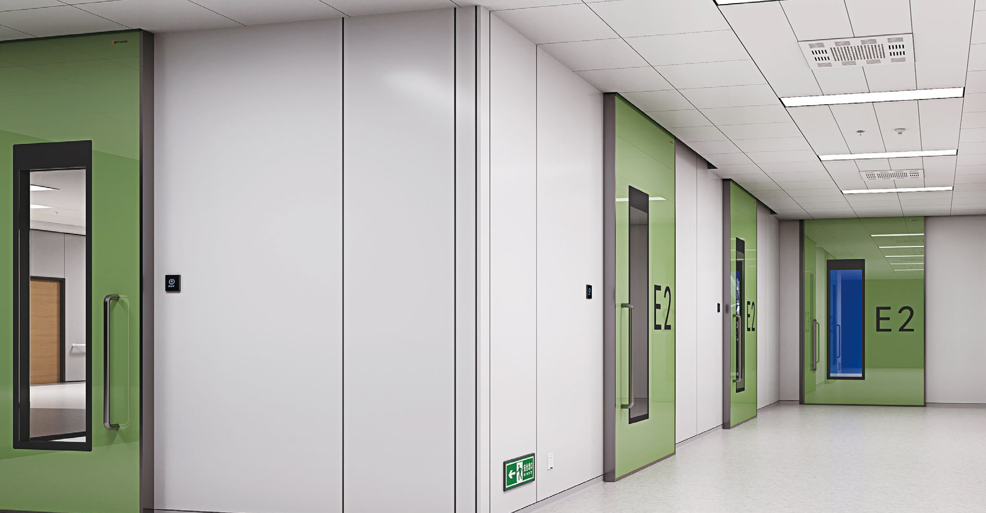 医用自动平移门